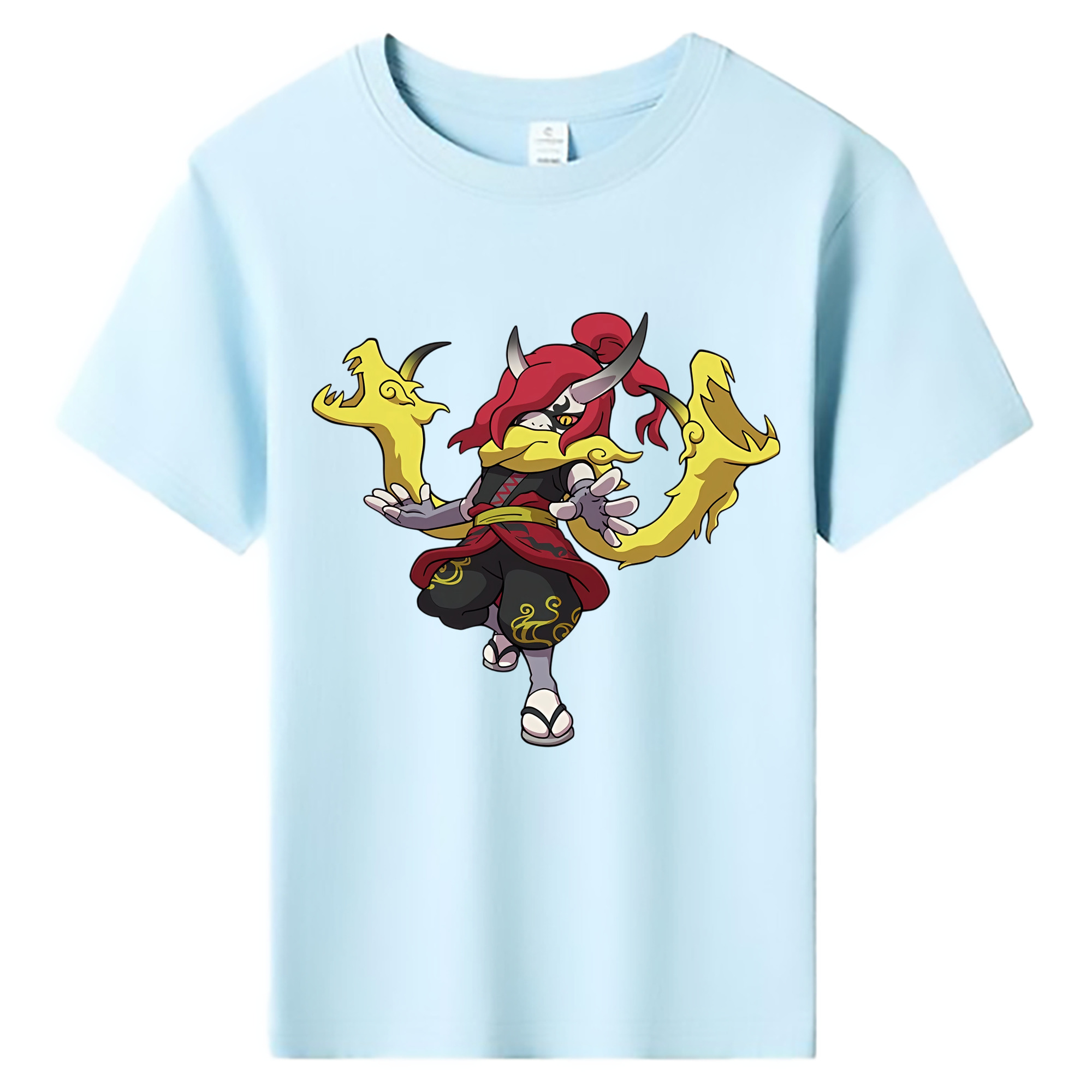 （画像用） 妖怪ウォッチ Yo-kai Watch 綿100％キッズTシャツ（フロントプリント）